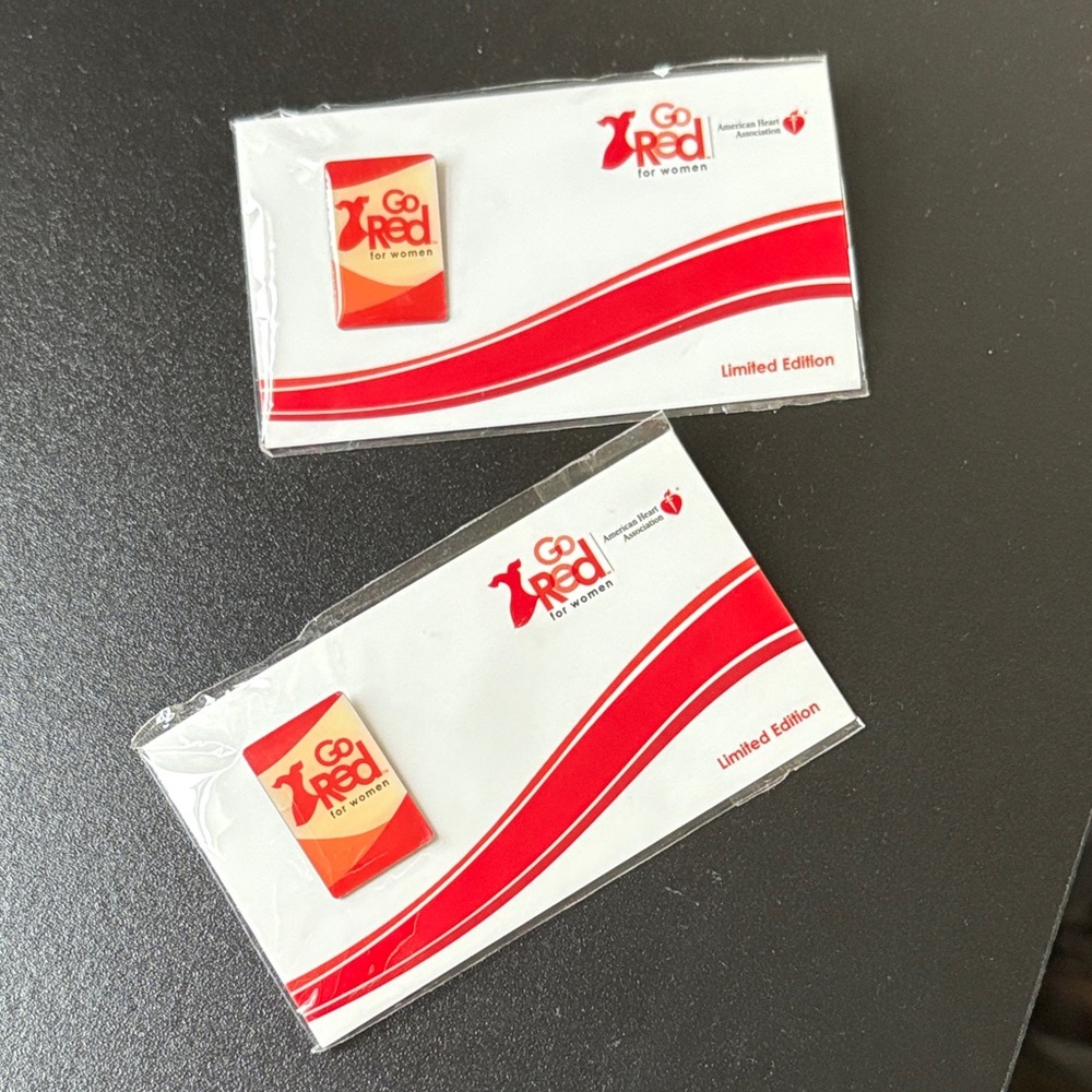Go Red for Women 2010 Limited Edition Pins